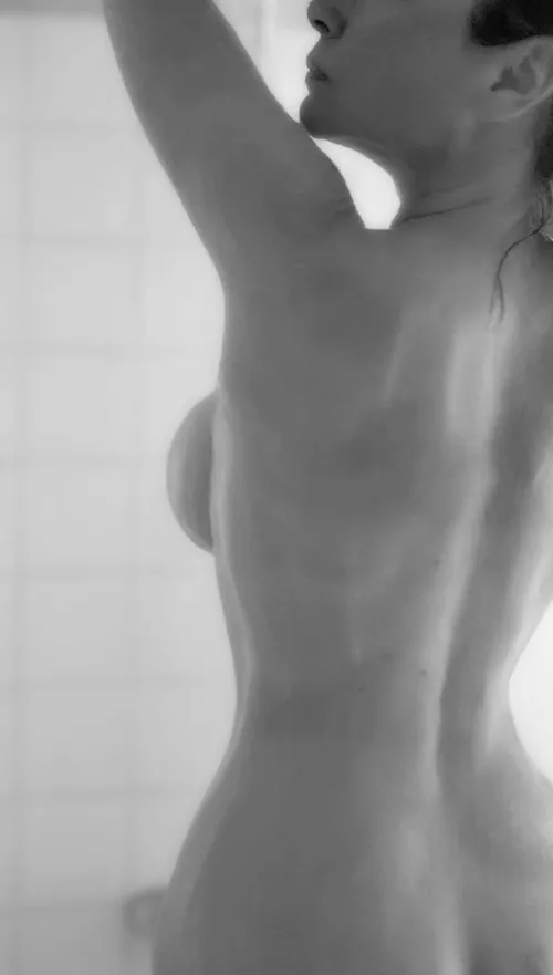 Oh, pardon me! But since you're back there... can you get my back please? 