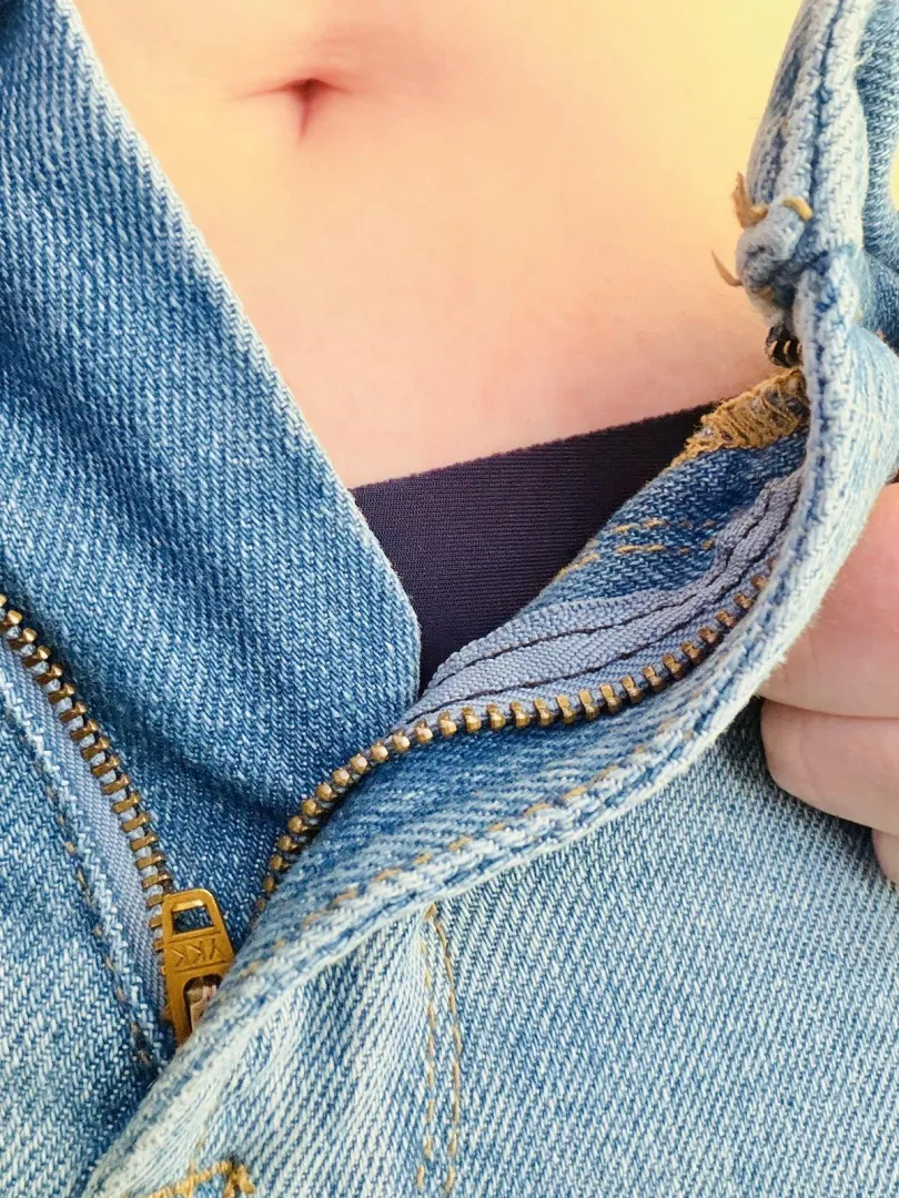 Pulling up after romping around