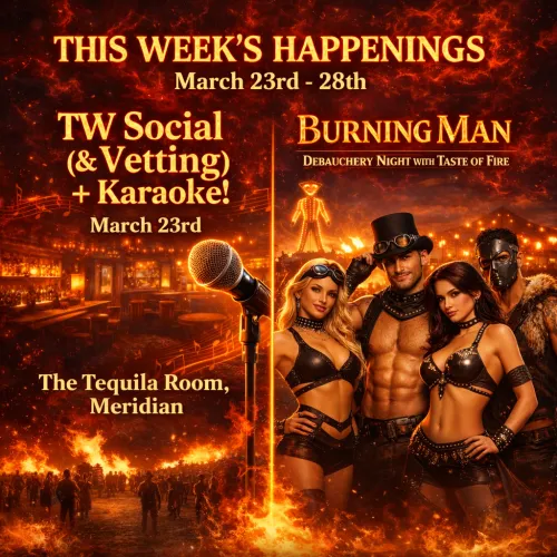 We are ready to get back at it this week with a Social on Wednesday and our Debauchery Night on Saturday! Are you??