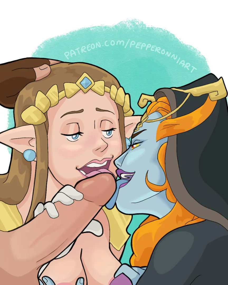 what's better than a bj from one princess? (pepperonniart)