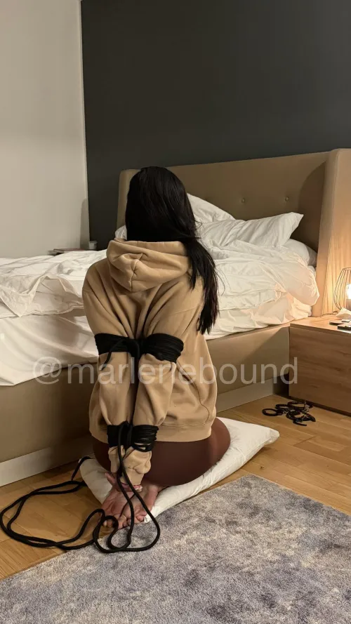 when I kneel and bow to Him before bed