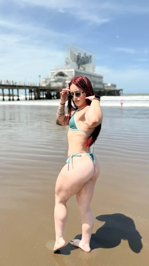 You found your beach 