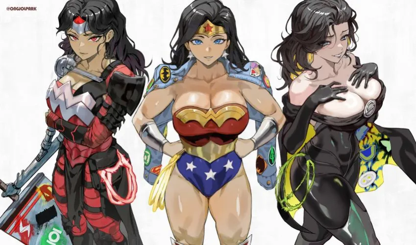 Absolute Wonder Woman, Wonder Woman & Superwoman