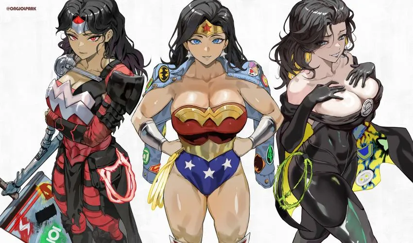 Absolute Wonder Woman, Wonder Woman & Superwoman