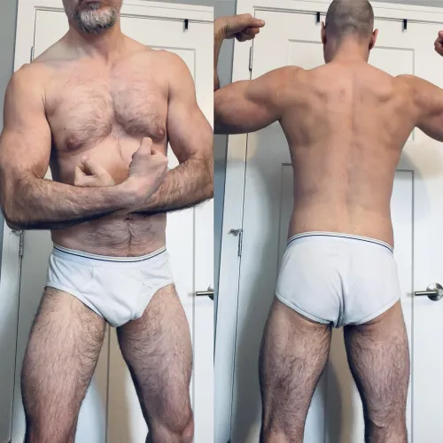 Briefs front and back