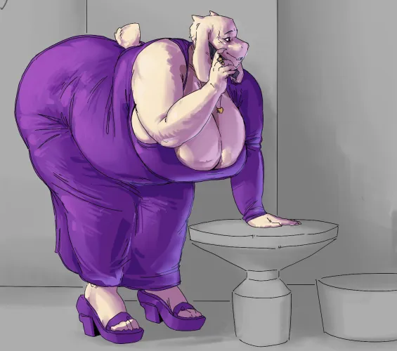 Chubby Goat Milf(Artist S_Miles_Art)