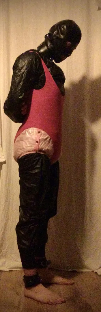 Diapered sissy
