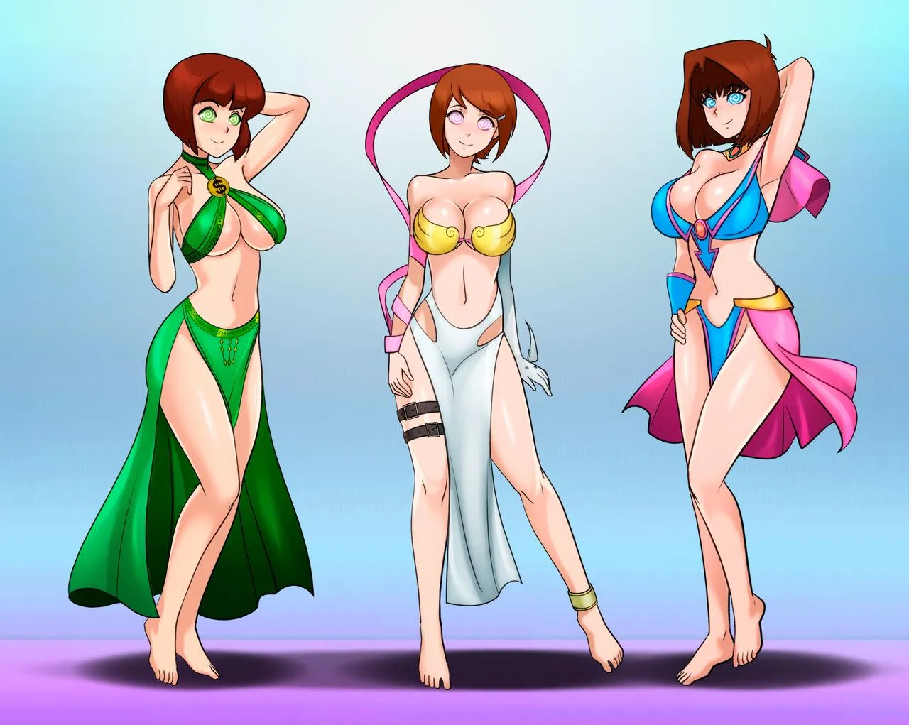 Hypnotized Cosplay Cuties