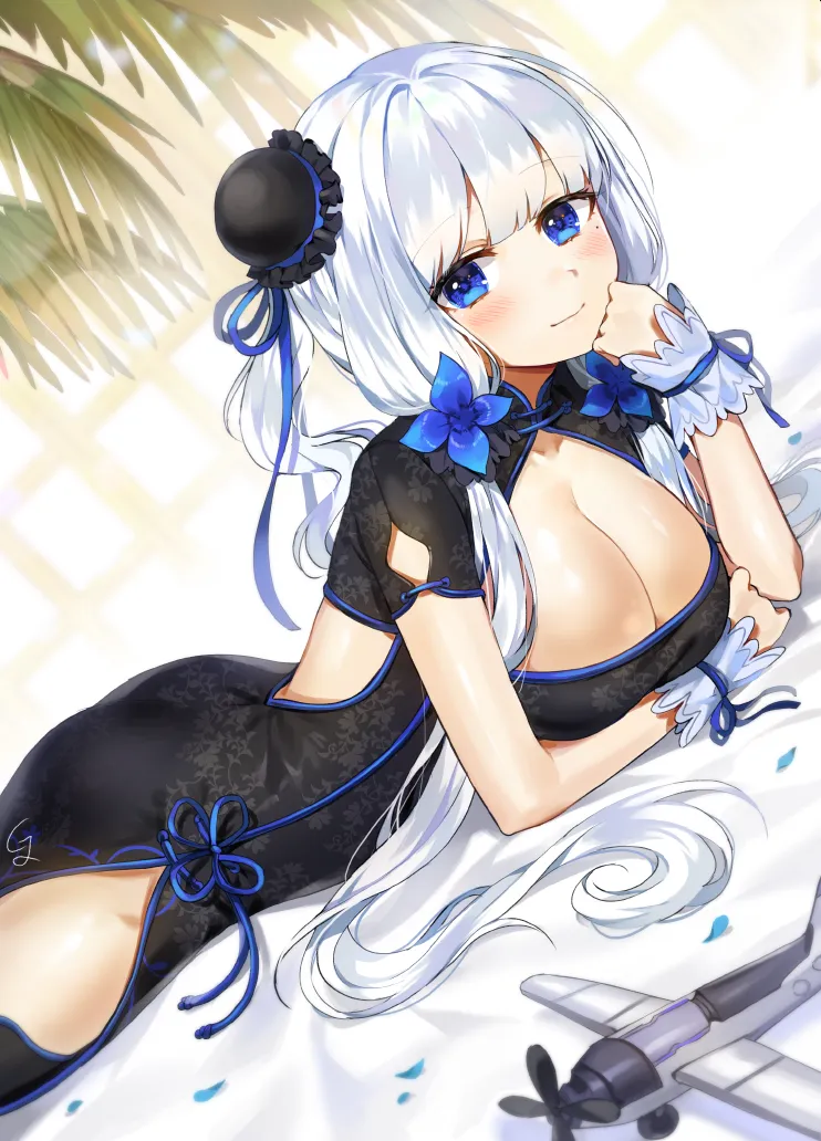 Illustrious glorious in Qipao (ギザン)