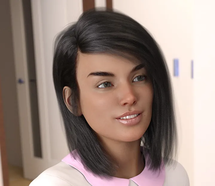 It's a future episode and after a time skip Quinn shows up with a new haircut.