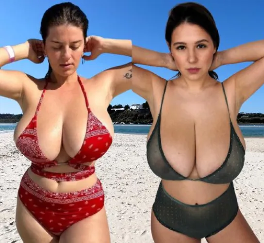 It's not easy to choose between Mady and Adriana's two weights and two mesures ......