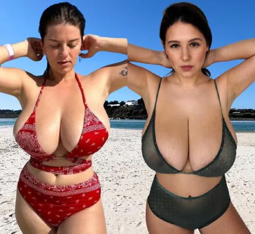 It's not easy to choose between Mady and Adriana's two weights and two mesures ......