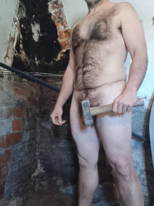 I've finished demolishing the chimney