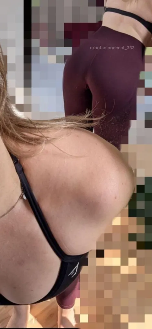 Leggins are the best outfit 