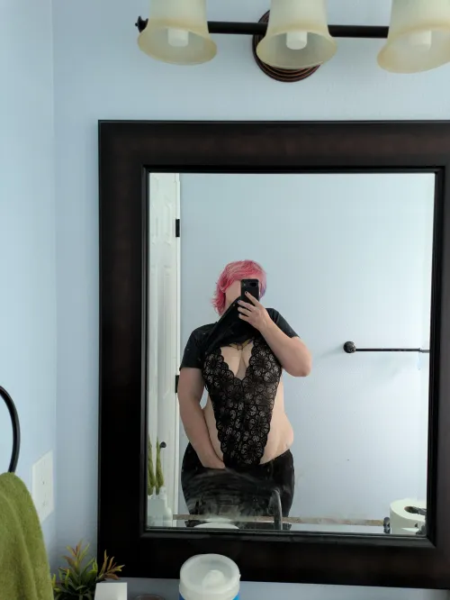 Love wearing something fun underneath