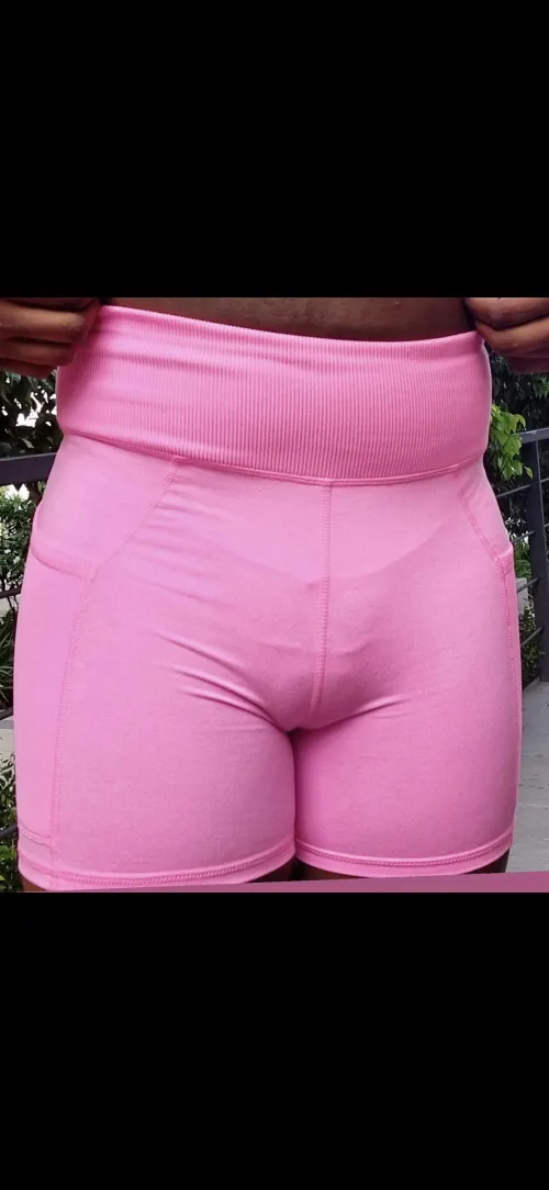 No way these lines were visible through my bike shorts right.