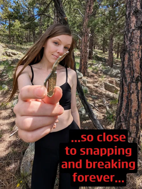 not like you ever need to unlock again or anything 