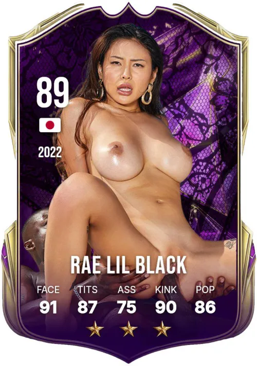 Rae's AdultFantasyManager game card 