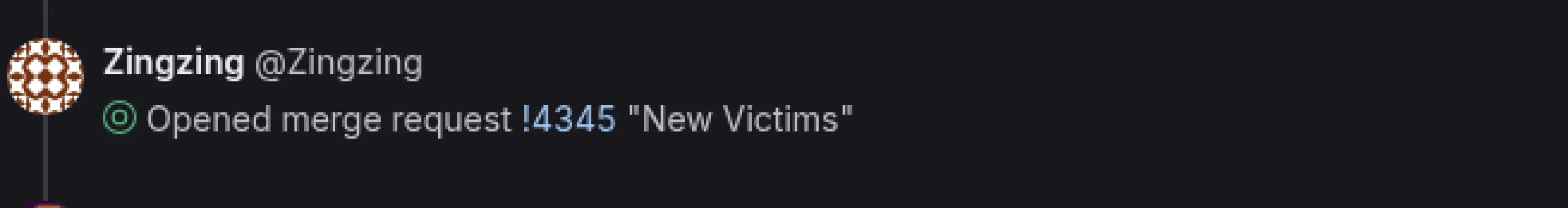 Reading the github logs end up really funny some times