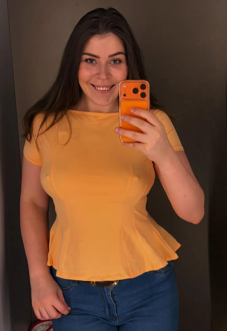 spring walks without a bra