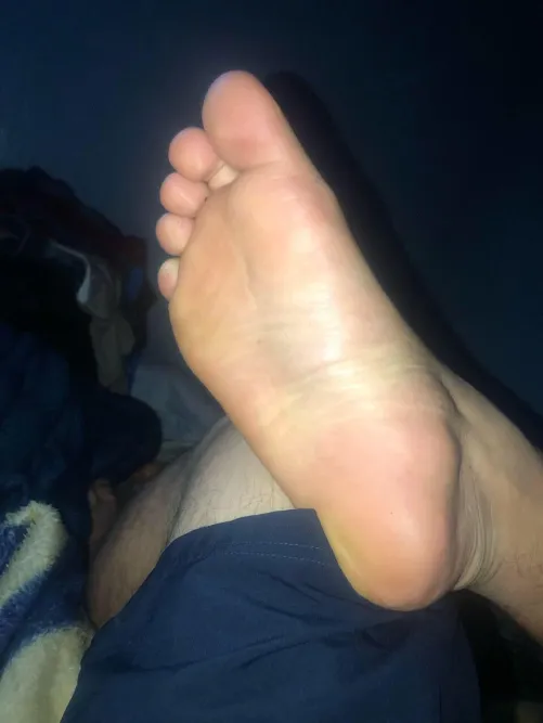 Straight (curious) friend's feet. What would you do?
