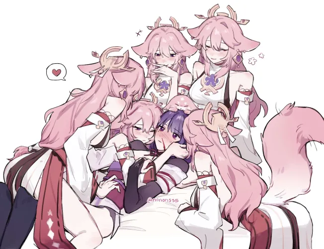 The anti shogun training failed miko plan B by nononss5