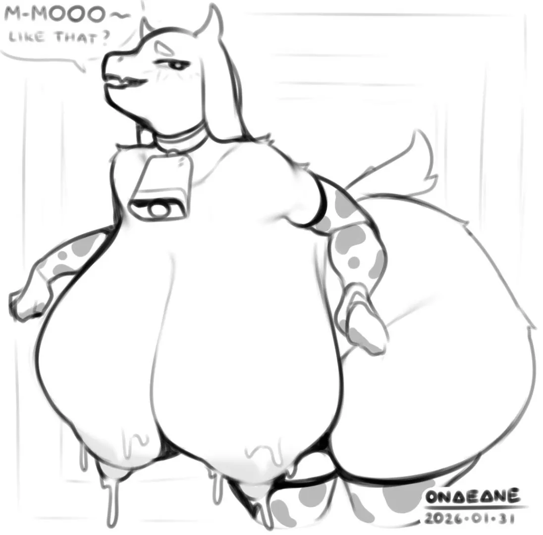 Want some goat milk(Artist onae_ane)