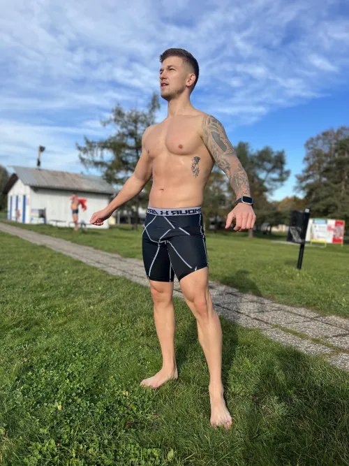 (36) house boy outside for once