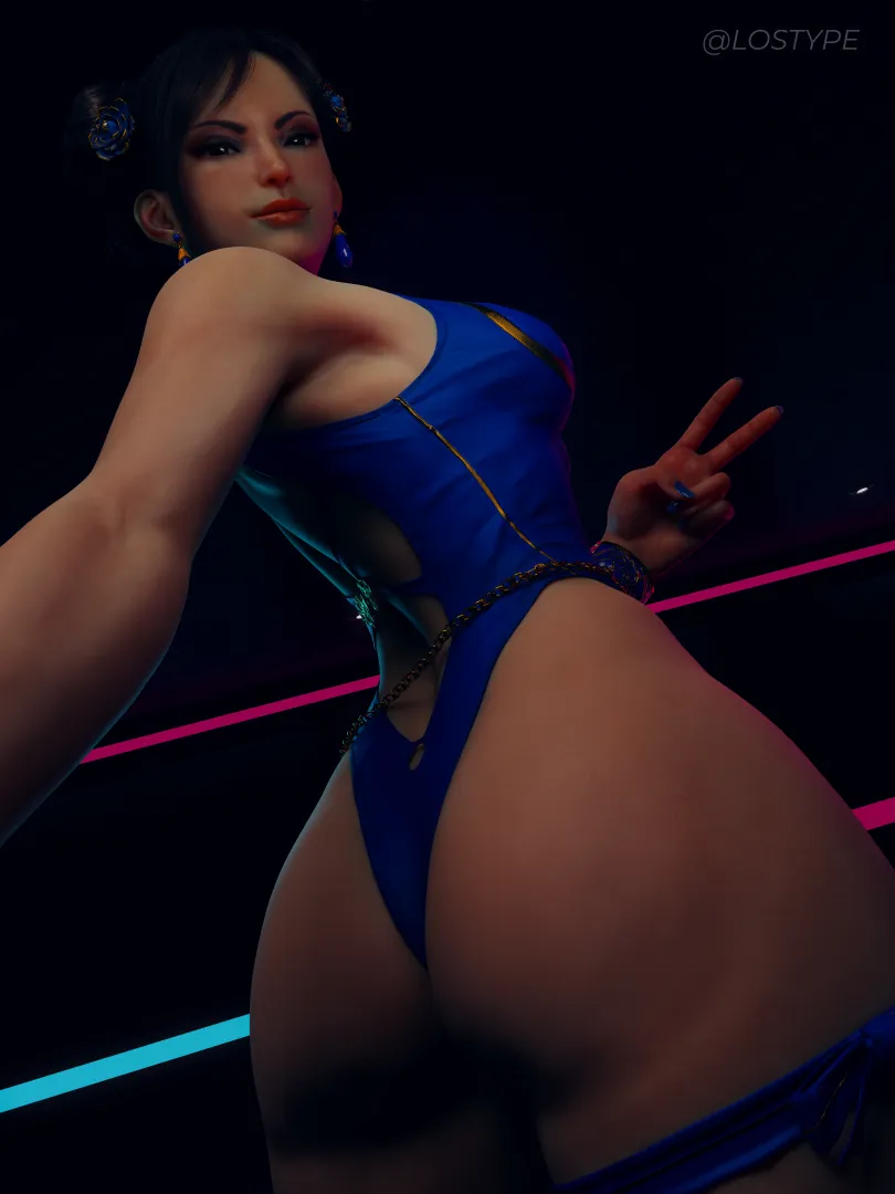 A little Chun-Li gift (@lostype)