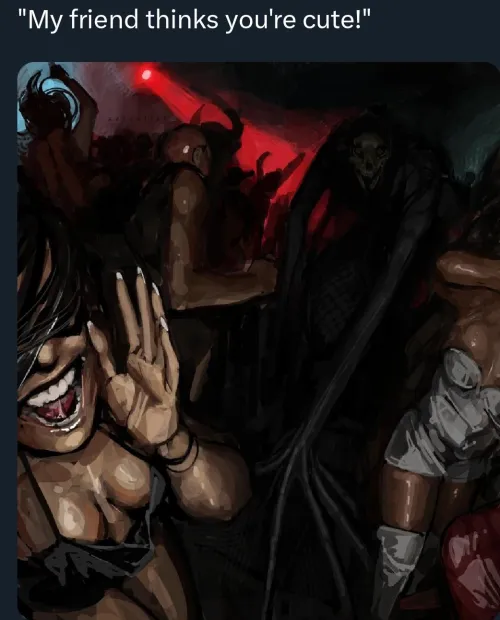 An interesting club encounter [F] (by Zarzaliel)