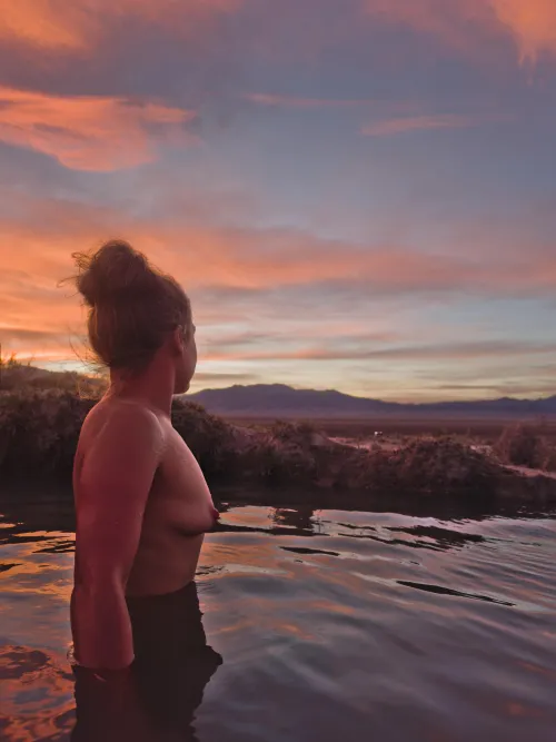 Another wonderful hot spring find as our time in the desert is coming to a close