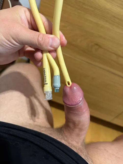 Before insertion 30ch