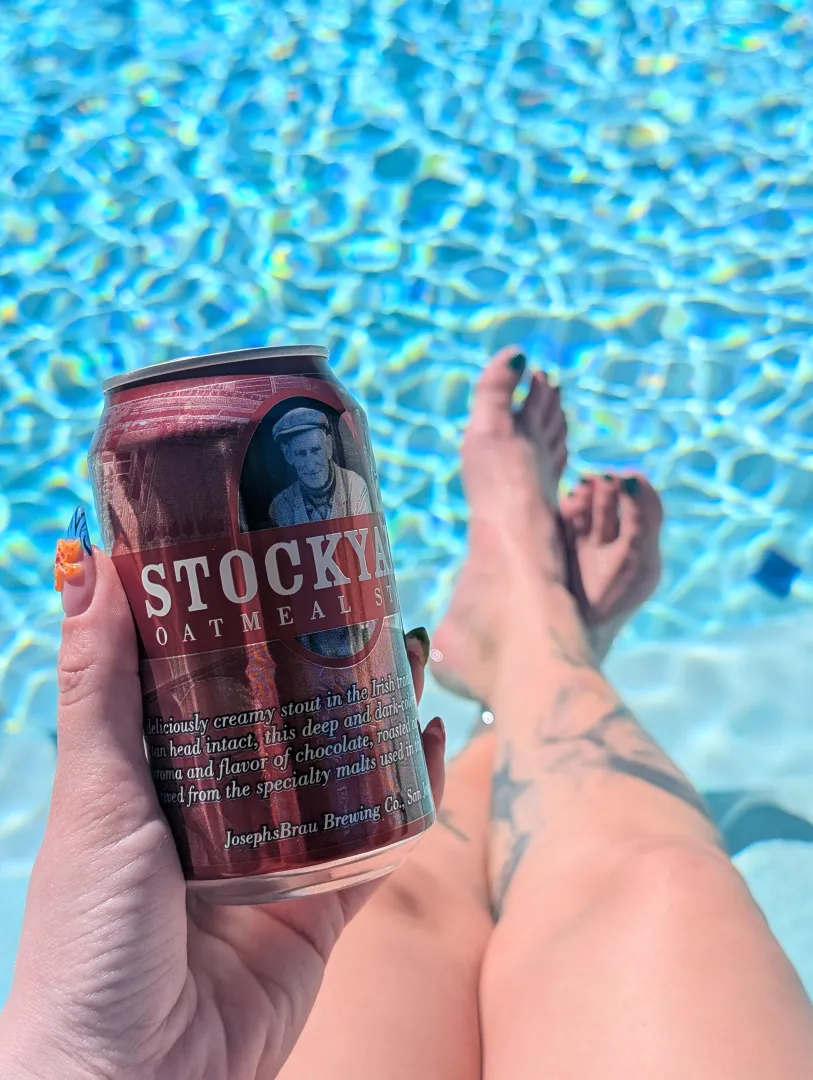 Bit Dark for a Pool Beer