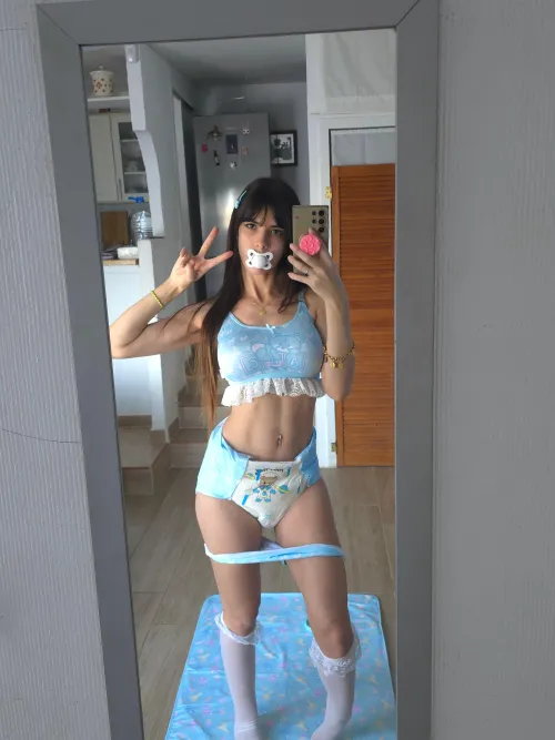 Blue is the new pink☁️