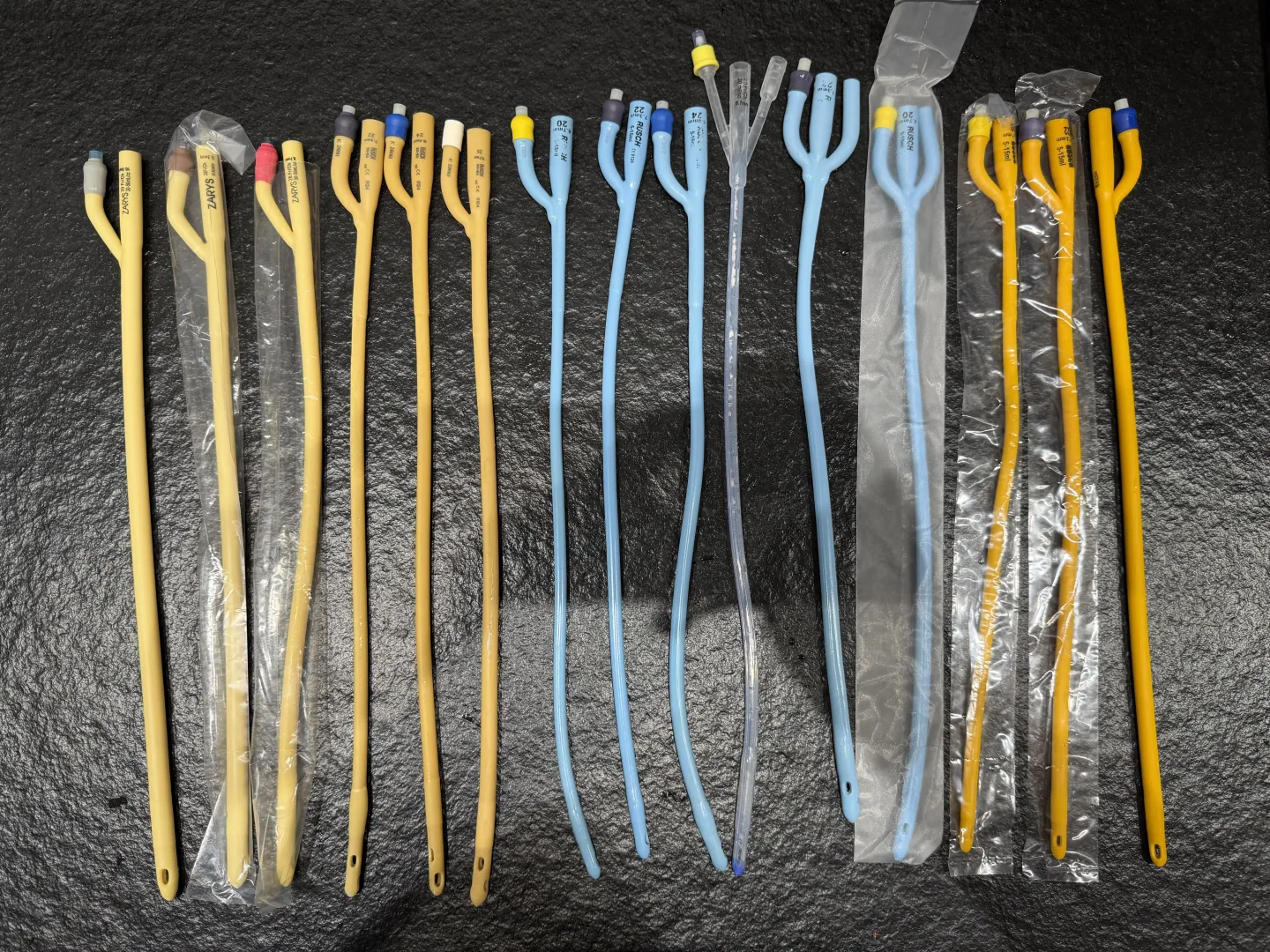 Catheters collection