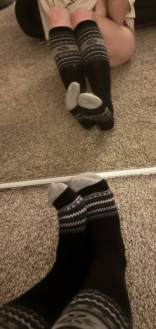 cute knee highs, don’t you think?