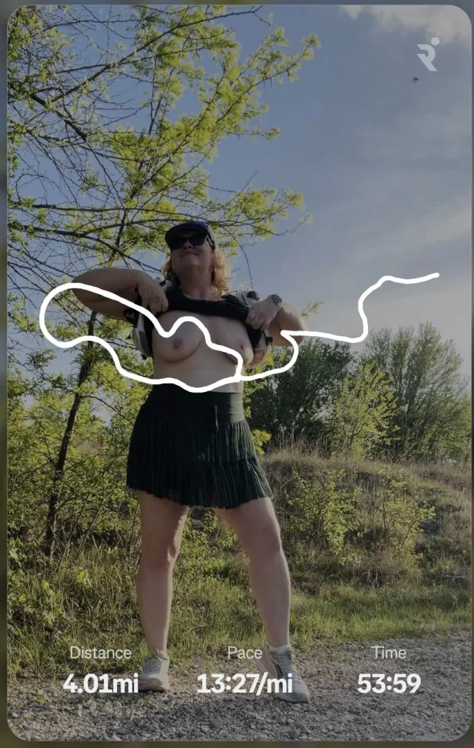 Easy run to finish the month! 60 miles in, 2nd full marathon PB from last year, & my first 15k trail run! Grateful for every mile and maybe a little extra exposure 