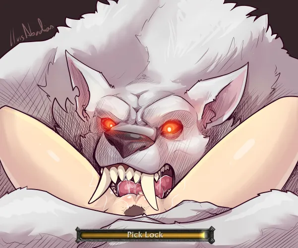 He is gonna bust that ''lock'' wide open (LluisAbadias)