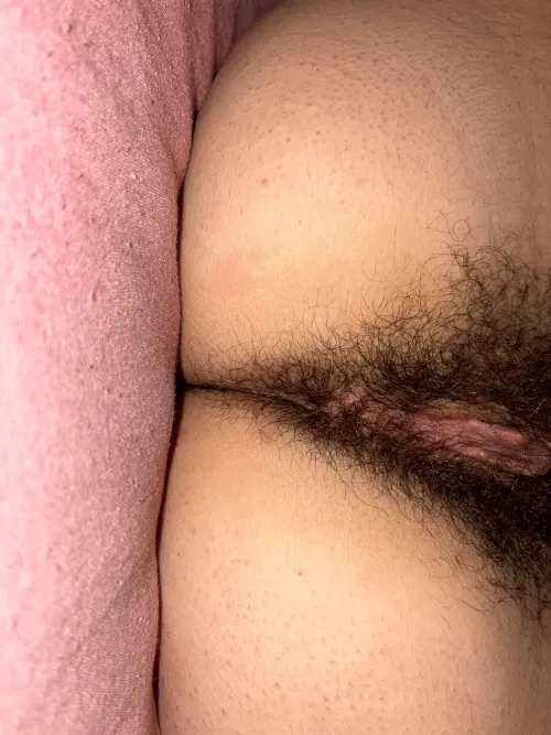 It looks like I’m wearing a pair of hair panties