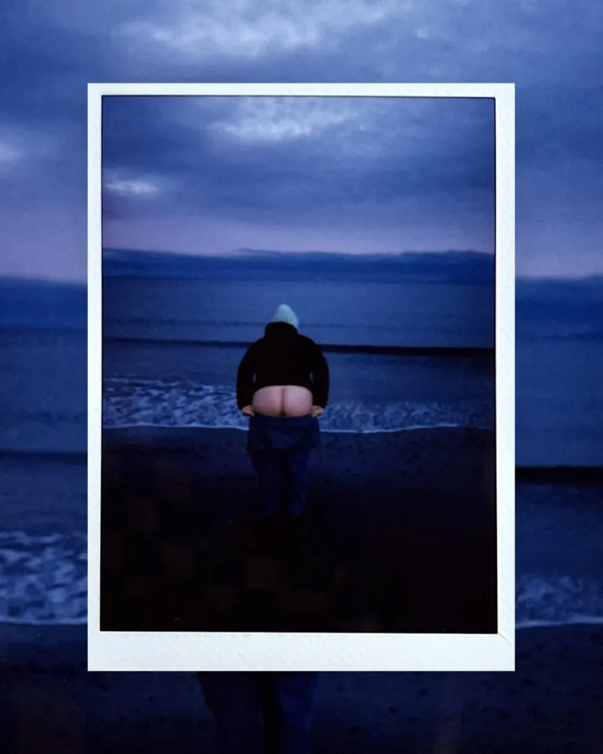 Last night after sunset.