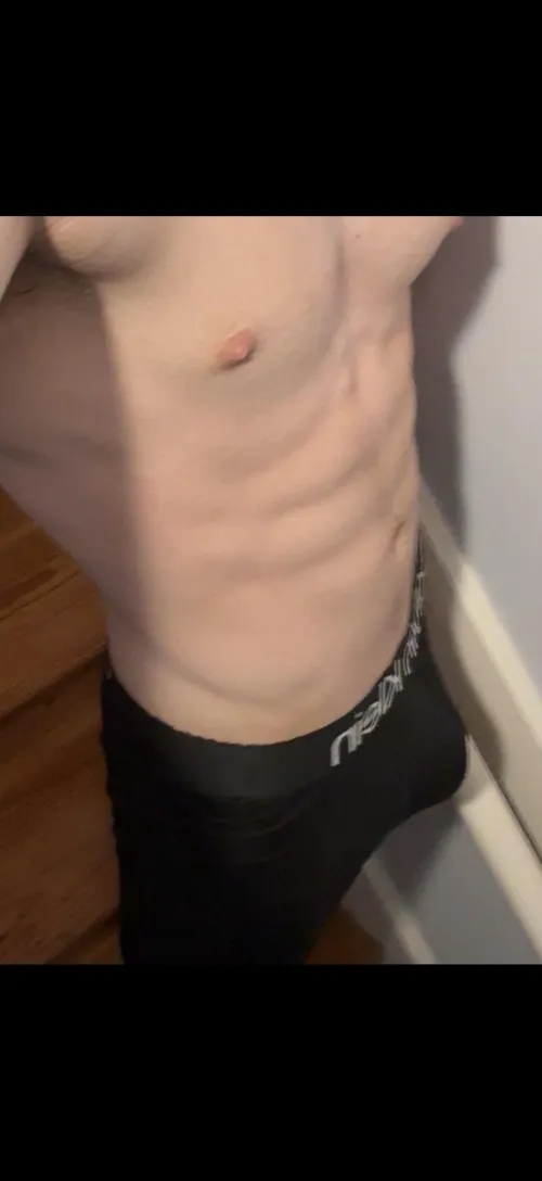 Love walking around the house in my boxers hoping my bro sees me 