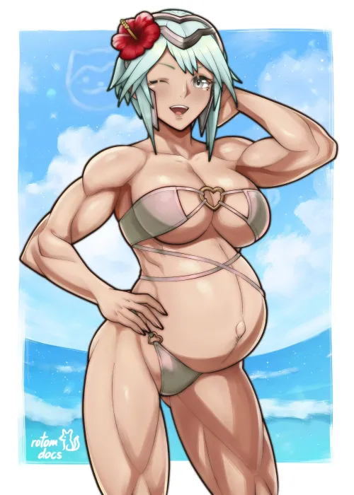 Muscle soon-to-be Mommy (Dagr) [rotomdocs]