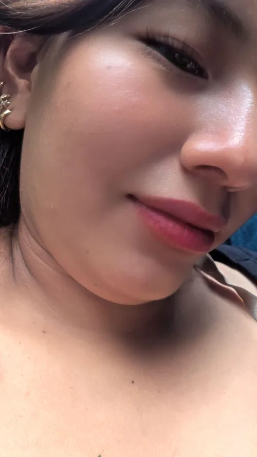 My lips do everything.