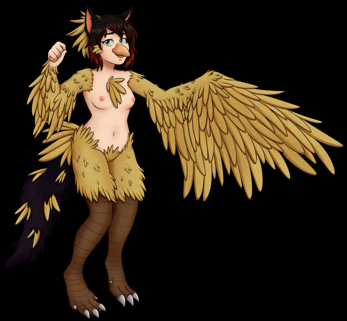 New Feathers by RyokoNeko