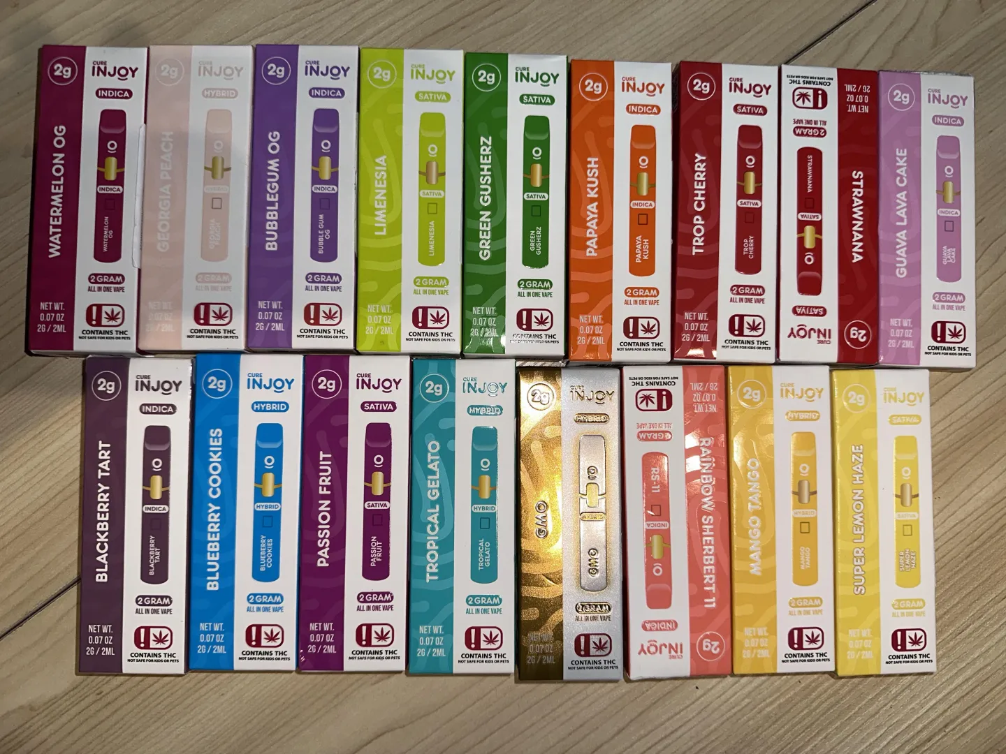 Not a single bad flavor/strain!