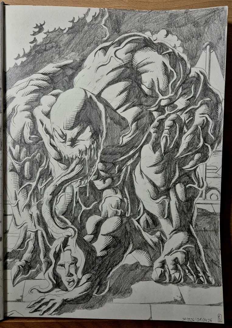 Oh no A big Symbiote has got you~