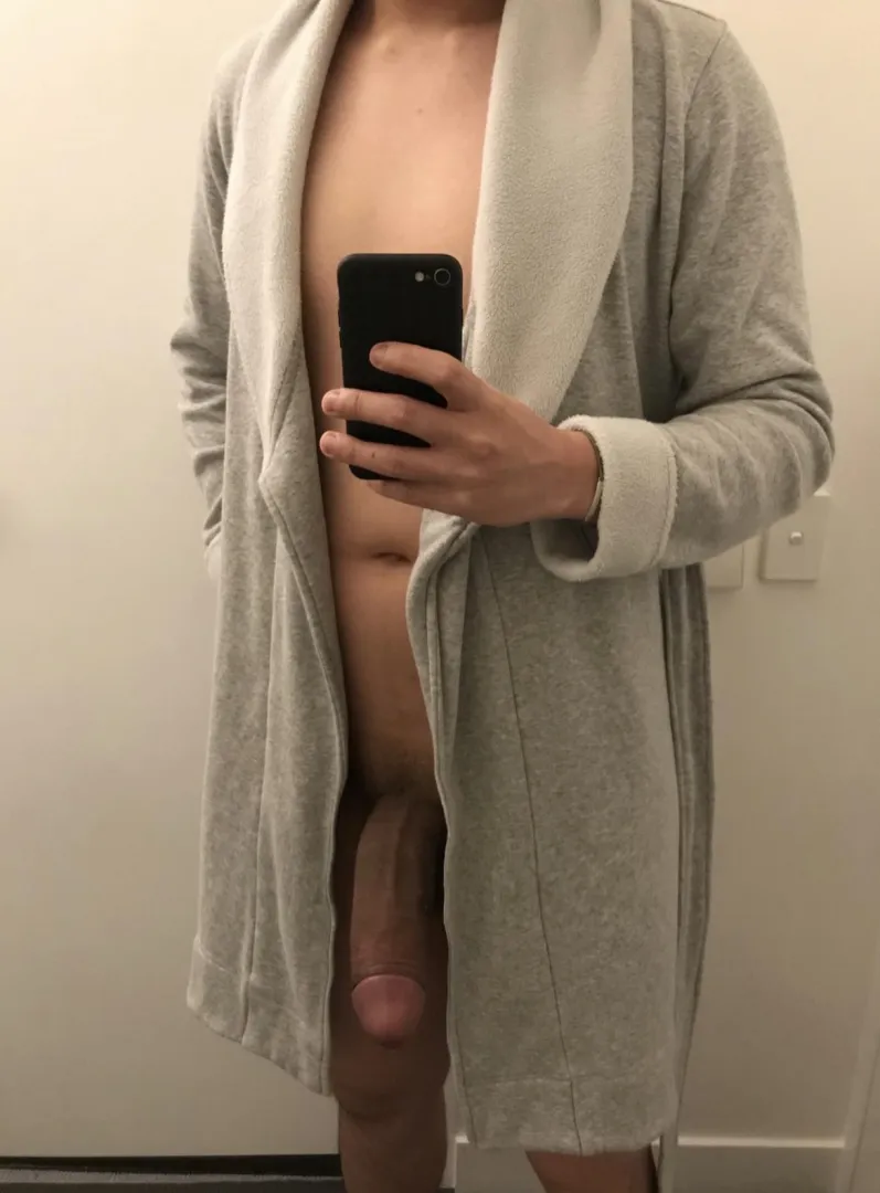 Post shower relaxing, need of some service…