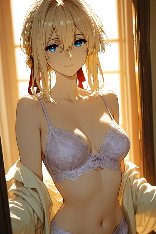 Silk, lace [Violet Evergarden] - Moonlit_Waifu