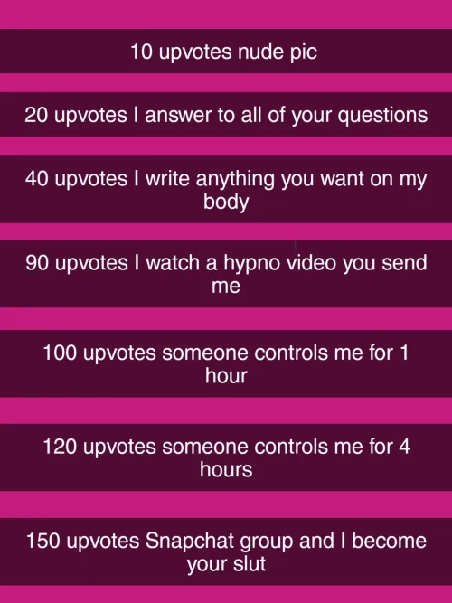 Slut giving for free