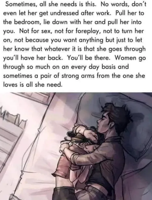 Sometimes that's all you need.